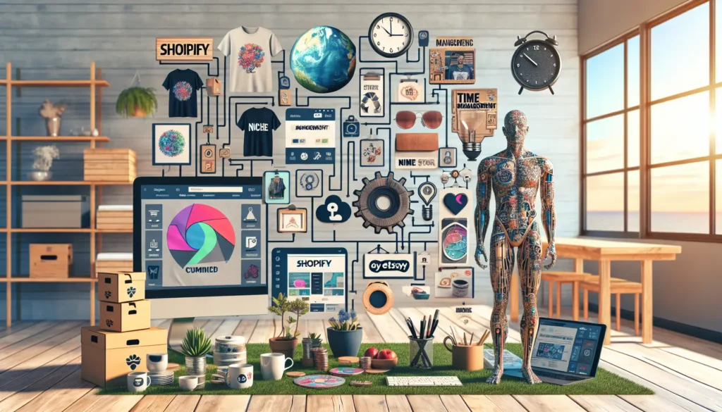 multiple print on demand stores